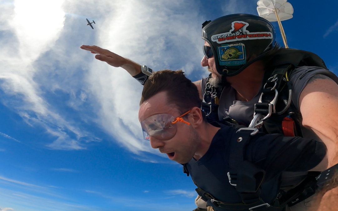 tandem skydiving in northern VA